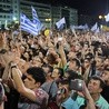 Grecy świętowali wynik referendum