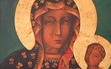 Obraz Matki Bożej Częstochowskiej (detal)