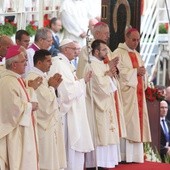 Dzięczynienie za 1050 lat chrześcijaństwa w Polsce na Jasnej Górze, pod przewodnictwem papieża Franciszka