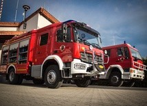 Polscy strażacy w Szwecji: Budujemy linię obrony przed ogniem