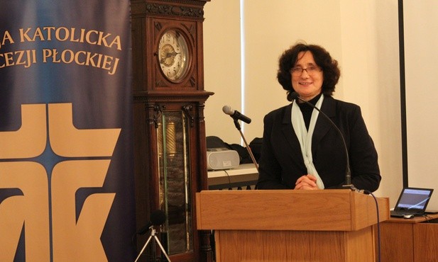 Prof. Maria Ryś była jednym z gości sympozjum AK