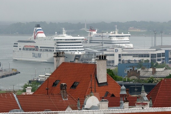 Port w stołecznym Tallinie