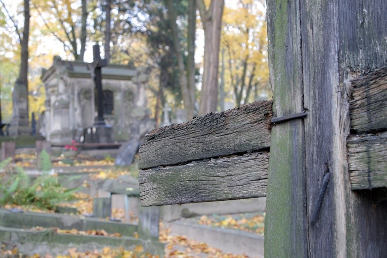 Nastolatkowie sprofanowali cmentarz w Połańcu