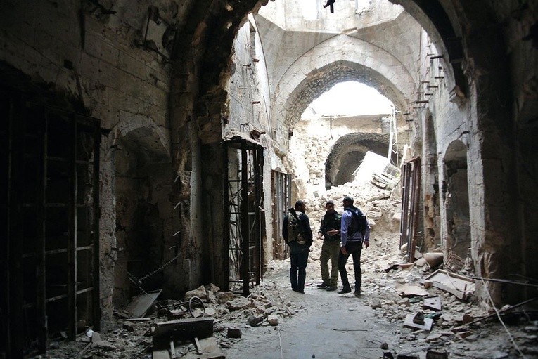 Papiescy wysłannicy odwiedzili Aleppo