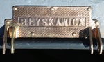 Gdynia 10 05 2023ORP Błyskawica tablica na okręcieFOTO:HENRYK PRZONDZIONO /FOTO GOŚĆ