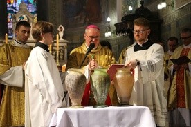 Pierwsza Msza Krzyżma z biskupem Szymonem