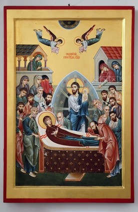 Ikon zaśnięcia Najświętszej Maryi Panny