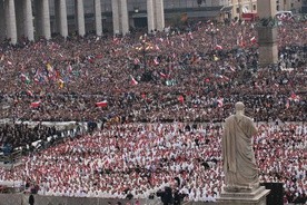 Rok 2005. Pogrzeb śąwiętego Jana Pawla Wielkiego