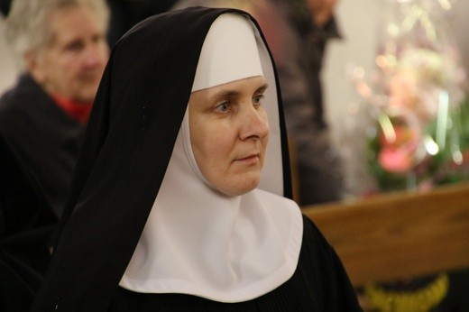 Śluby wieczyste u benedyktynek w Sierpcu