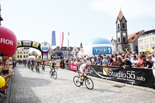 Start Tour de Pologne z Tarnowskich Gór