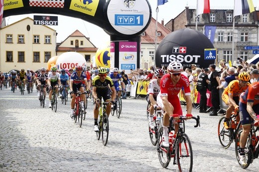 Start Tour de Pologne z Tarnowskich Gór