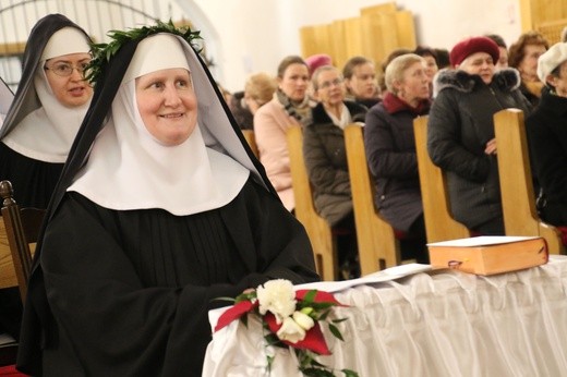 Śluby wieczyste u benedyktynek w Sierpcu