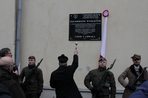 Płock. Pamięci żołnierzy wyklętych