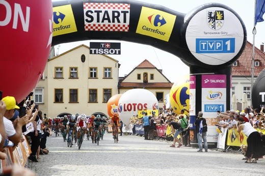 Start Tour de Pologne z Tarnowskich Gór