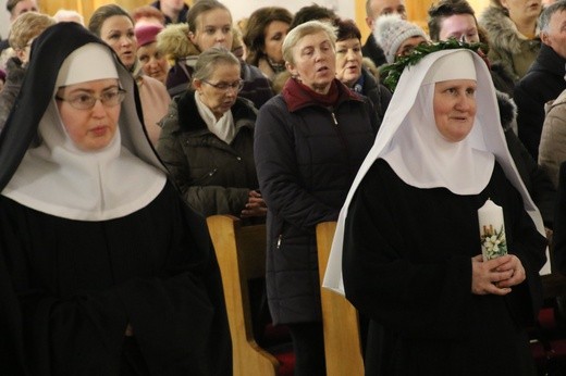 Śluby wieczyste u benedyktynek w Sierpcu