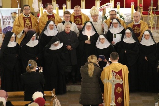 Śluby wieczyste u benedyktynek w Sierpcu