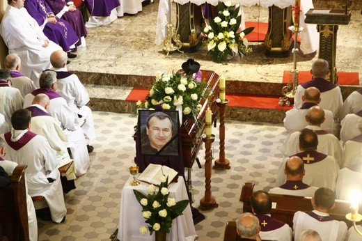 Pogrzeb śp. ks. Romualda Kokoszki