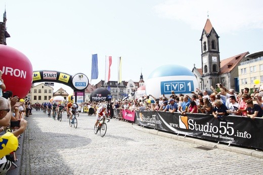 Start Tour de Pologne z Tarnowskich Gór