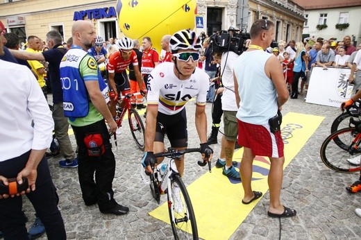 Start Tour de Pologne z Tarnowskich Gór