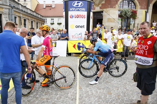Start Tour de Pologne z Tarnowskich Gór
