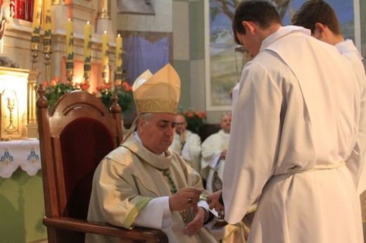 Małżonkowie jubilaci w Popowie. Część 1