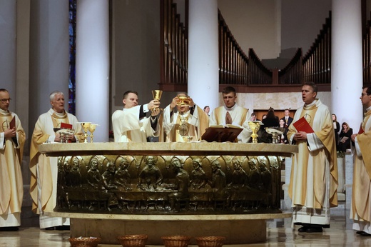 Liturgia Wieczerzy Pańskiej w katedrze