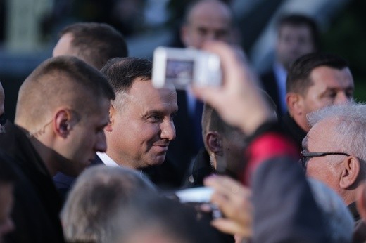 Andrzej Duda w Wodzisławiu Śląskim