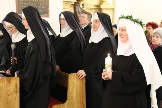 Śluby wieczyste u benedyktynek w Sierpcu