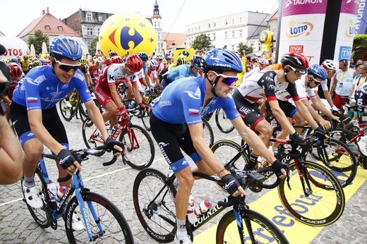 Start Tour de Pologne z Tarnowskich Gór
