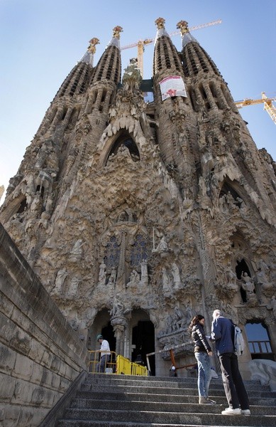 Sagrada Familia w Barcelonie