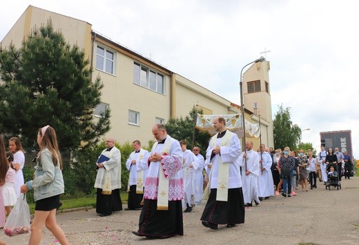 Boże Ciało w parafii Nad Jarem