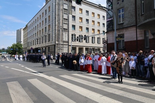 Boże Ciało 2024. Procesja w Katowicach