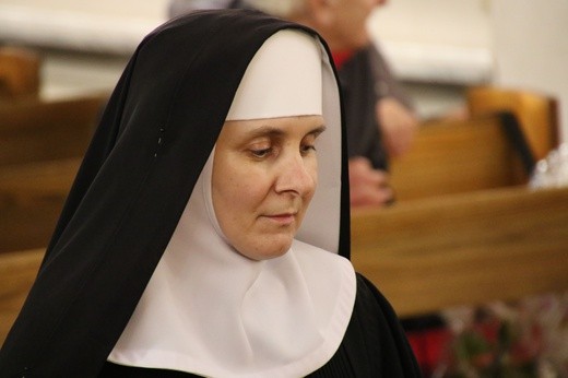 Śluby wieczyste u benedyktynek w Sierpcu