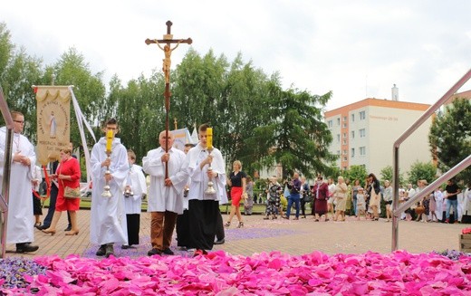 Boże Ciało w parafii Nad Jarem