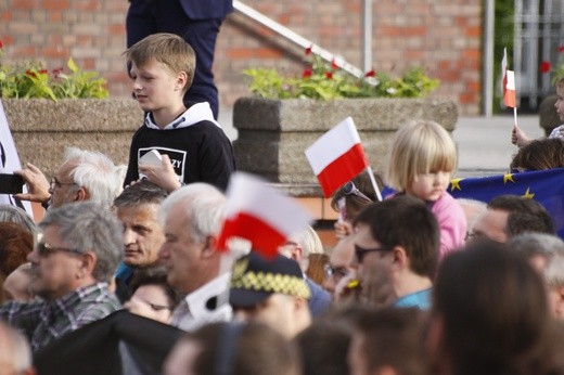 Prezydent Andrzej Duda na Placu Krakowskim