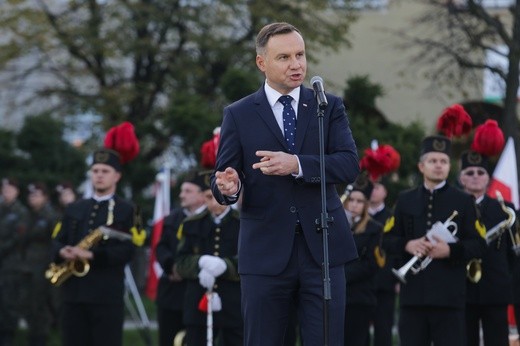 Andrzej Duda w Wodzisławiu Śląskim