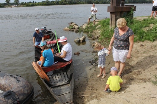 Różaniec wiślany w Czerwińsku
