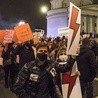 Protest zwolenniczek aborcji