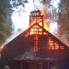 Pożar zabytkowego kościoła