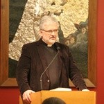 Płock. Ksiądz prof. Robert Skrzypczak w seminarium