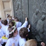 Pielgrzymka dzieci pierwszo- i wczesnokomunijnych do katedry