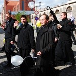 Marsz dla życia i rodziny - księża i klerycy