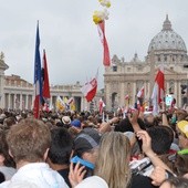 W kanonizacji Jana Pawła II w Rzymie wzięło udział kilkaset osób z diecezji płockiej