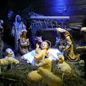 Ubiegłoroczna szopka bożonarodzeniowa w kościele św. Józefa w Pułtusku