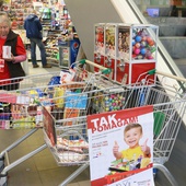 Zbiórka żywności "Tak. Pomagam!" Caritas Wrocław