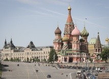 Na moskiewskim Placu Czerwonym - symboolu współpracy władzy świeckiej i duchowej
