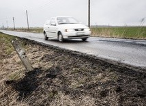 Spłonął autobus podczas kursu