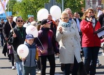 "Biały Marsz" przeciwników aborcji przeszedł ulicami Poznania