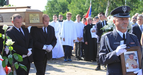 "Podziękujcie wszystkim i pomódlcie się za mnie..."