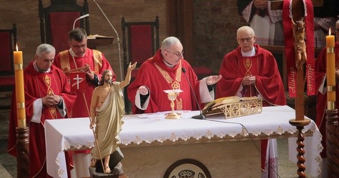 Prabuty - jubileusz Pomezańskiej Kapituły Konkatedralnej